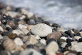 Words on pebble stones Ã¢â¬â motivational concept slogan Ã¢â¬â word sea